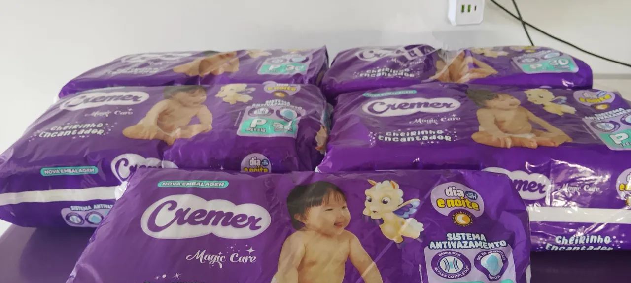 VENDO 5 PACOTE DE FRALDA P - Foto 3