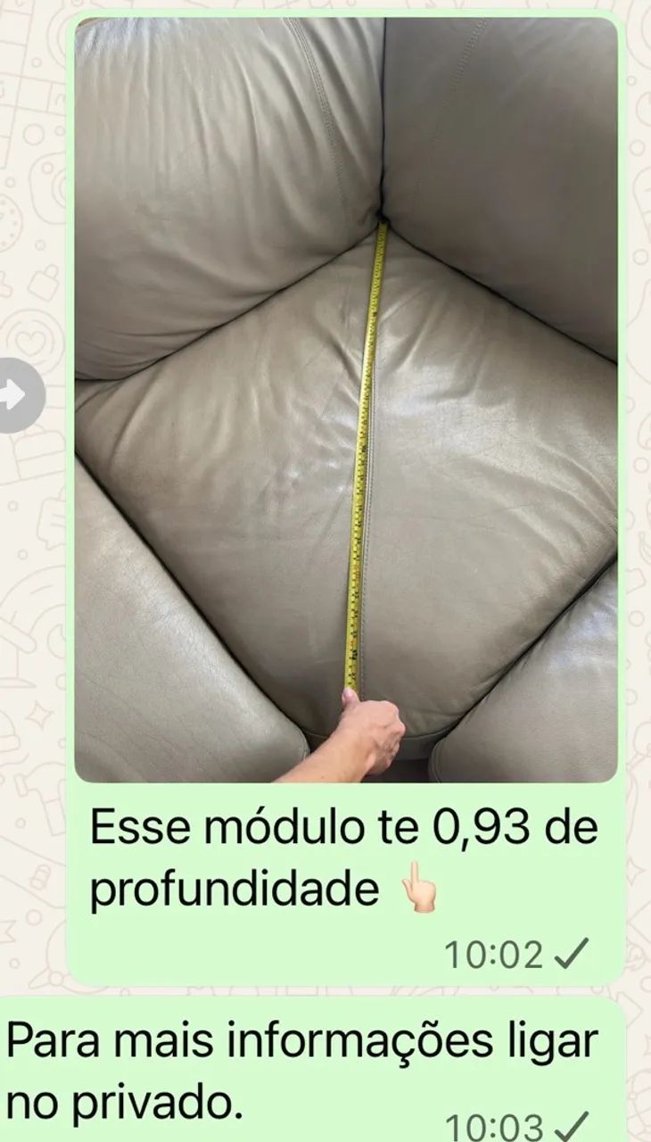 Sofá em couro original Natuzzi em excelente estado de conservação - Foto 2