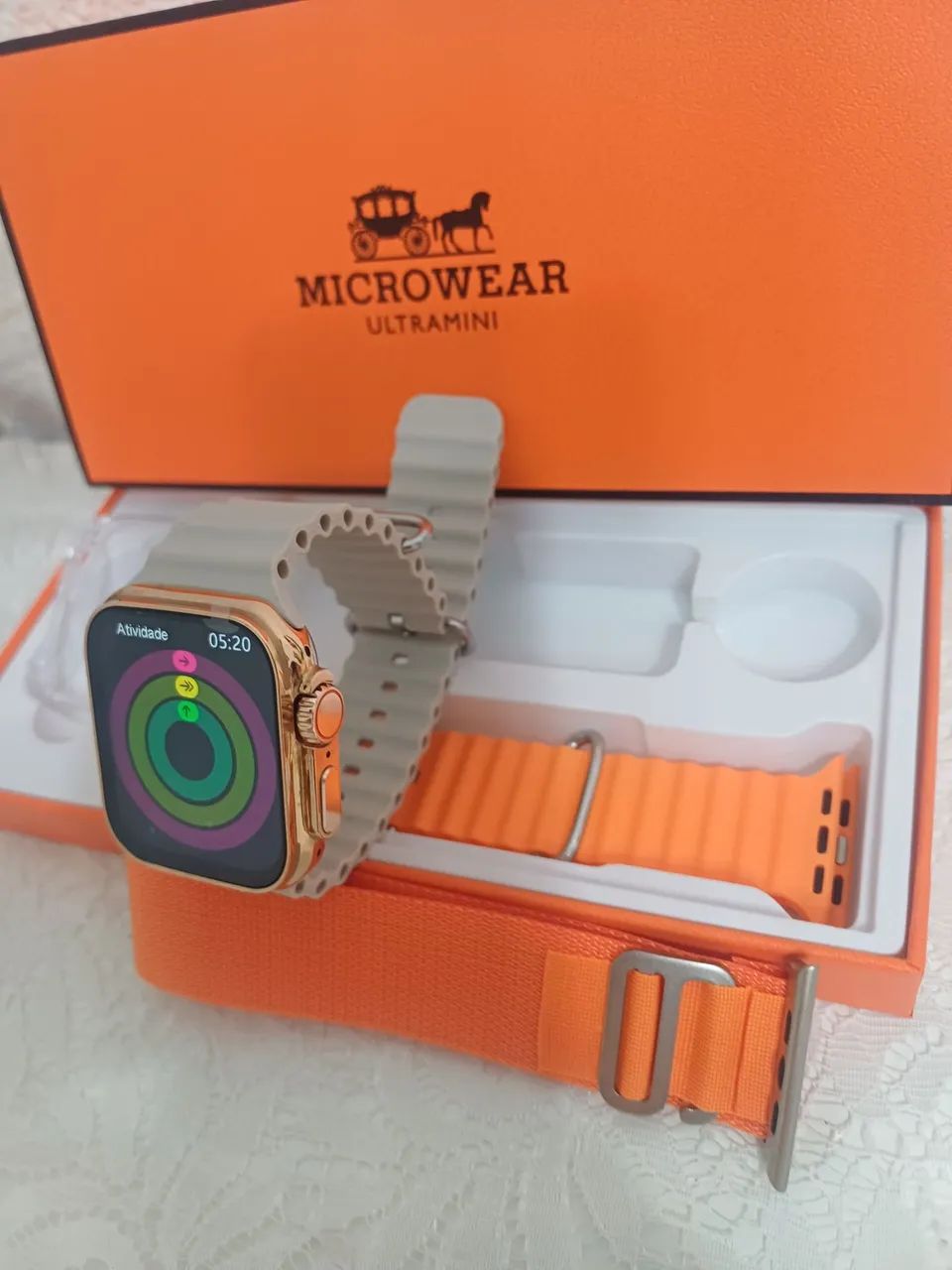 Smartwatch ultra com pulseira Extra  - Foto 2
