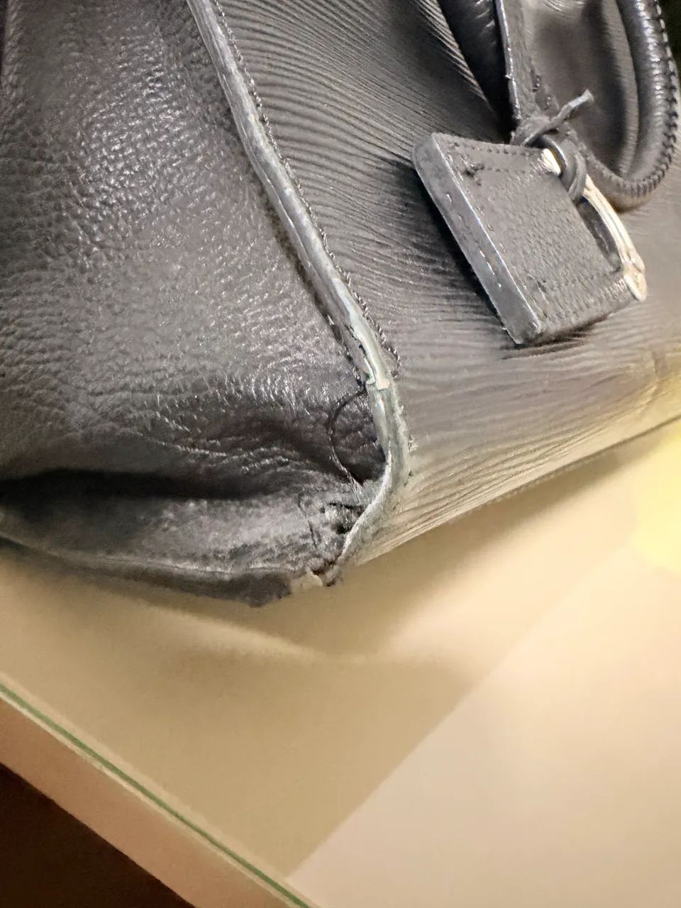 Bolsa Arezzo Couro Preto - Foto 3