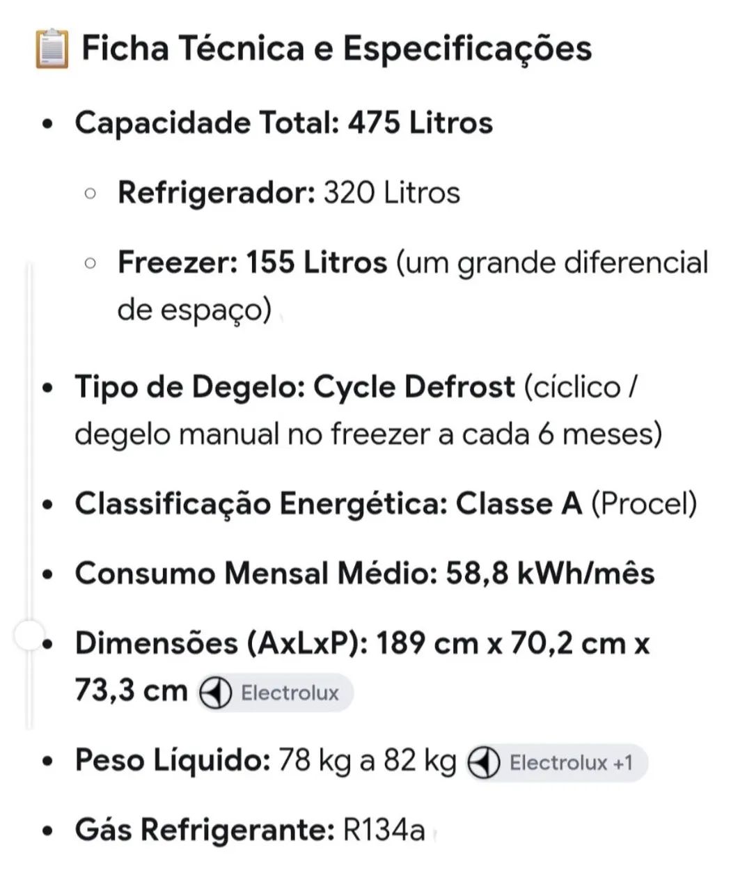 Geladeira com freezer  - Foto 4