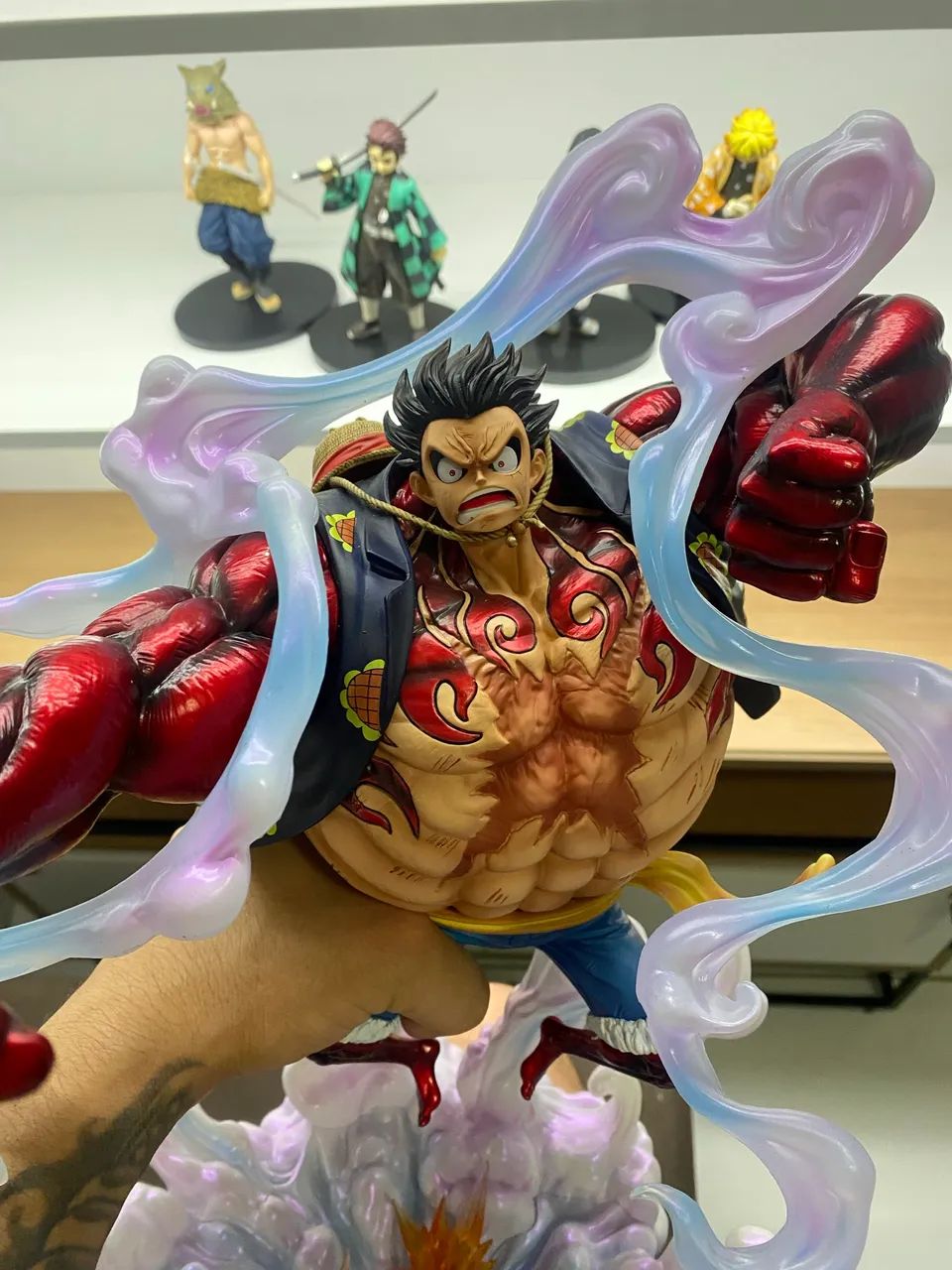 Figure Luffy Gear 4 boundman - one piece 