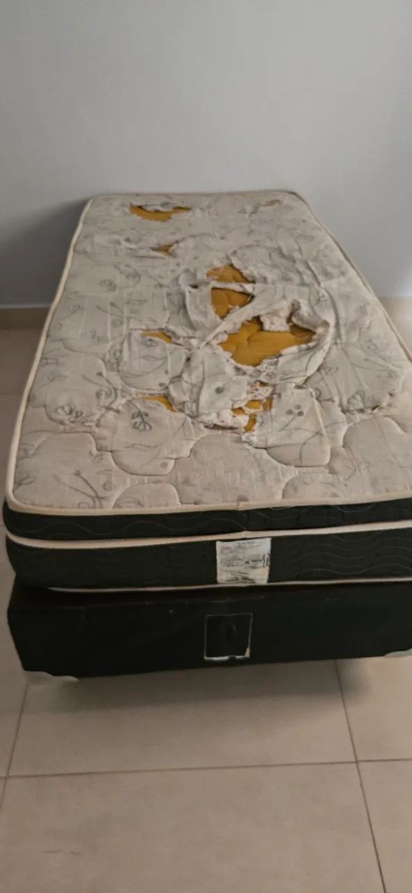Cama box solteiro 