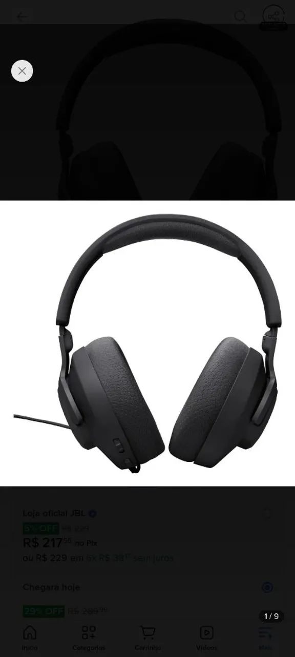 Fone JBL - ORIGINAL 