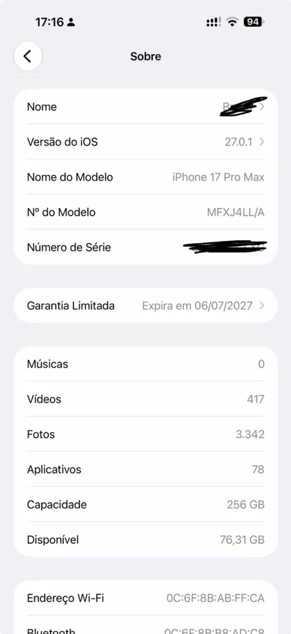 iPhone 17 pro Max com garantia  - Foto 3