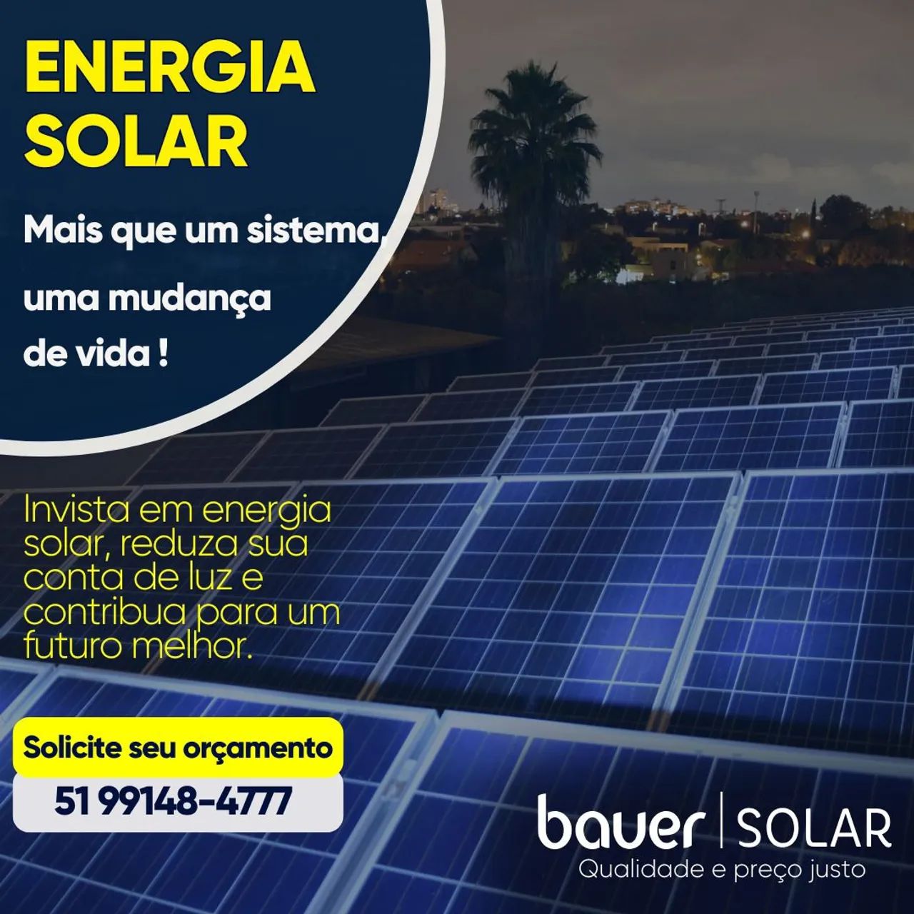 Energia solar, residencial, industrial, usina solar, ongrid, offgrid, híbrido - Foto 2