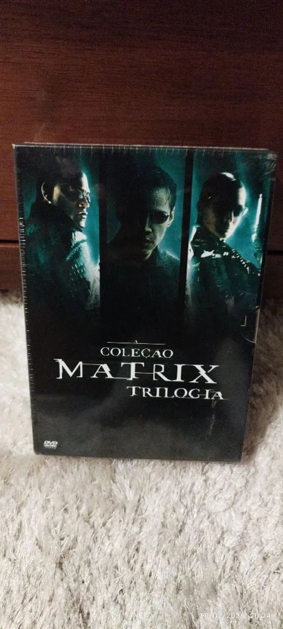 Matrix Trilogia Box dvd Novo