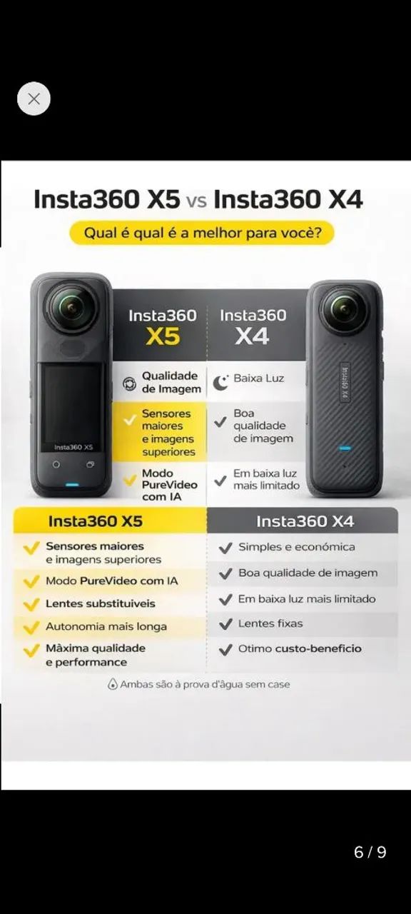 Insta 360 X5 Essentials bundle  - Foto 5