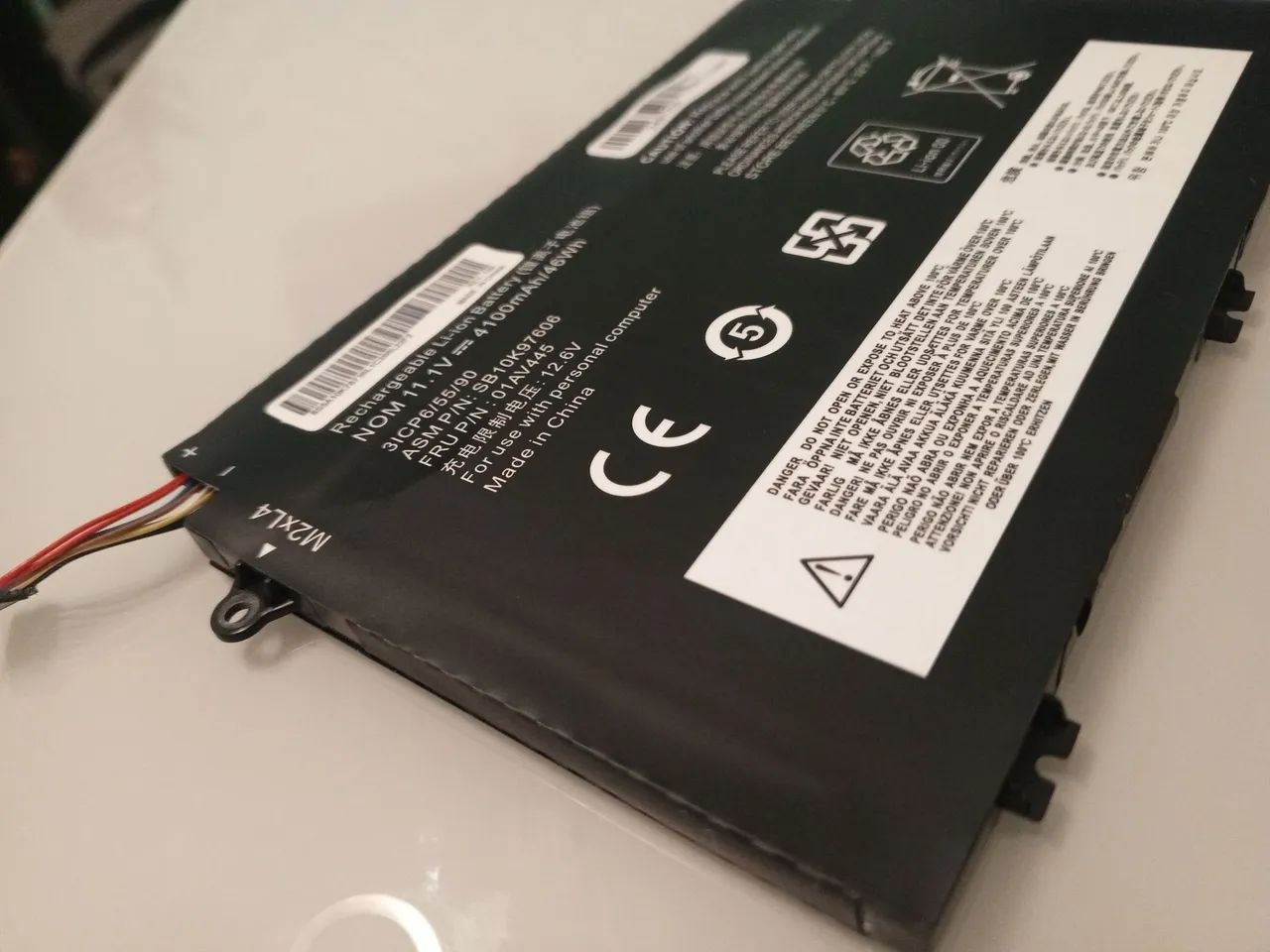 Bateria Lenovo thinkpad e470 nova  - Foto 2