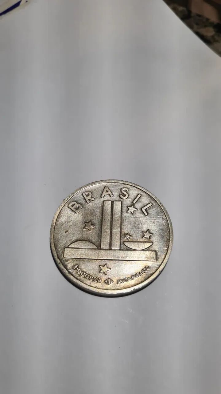 Medalha de prata da copa de 90