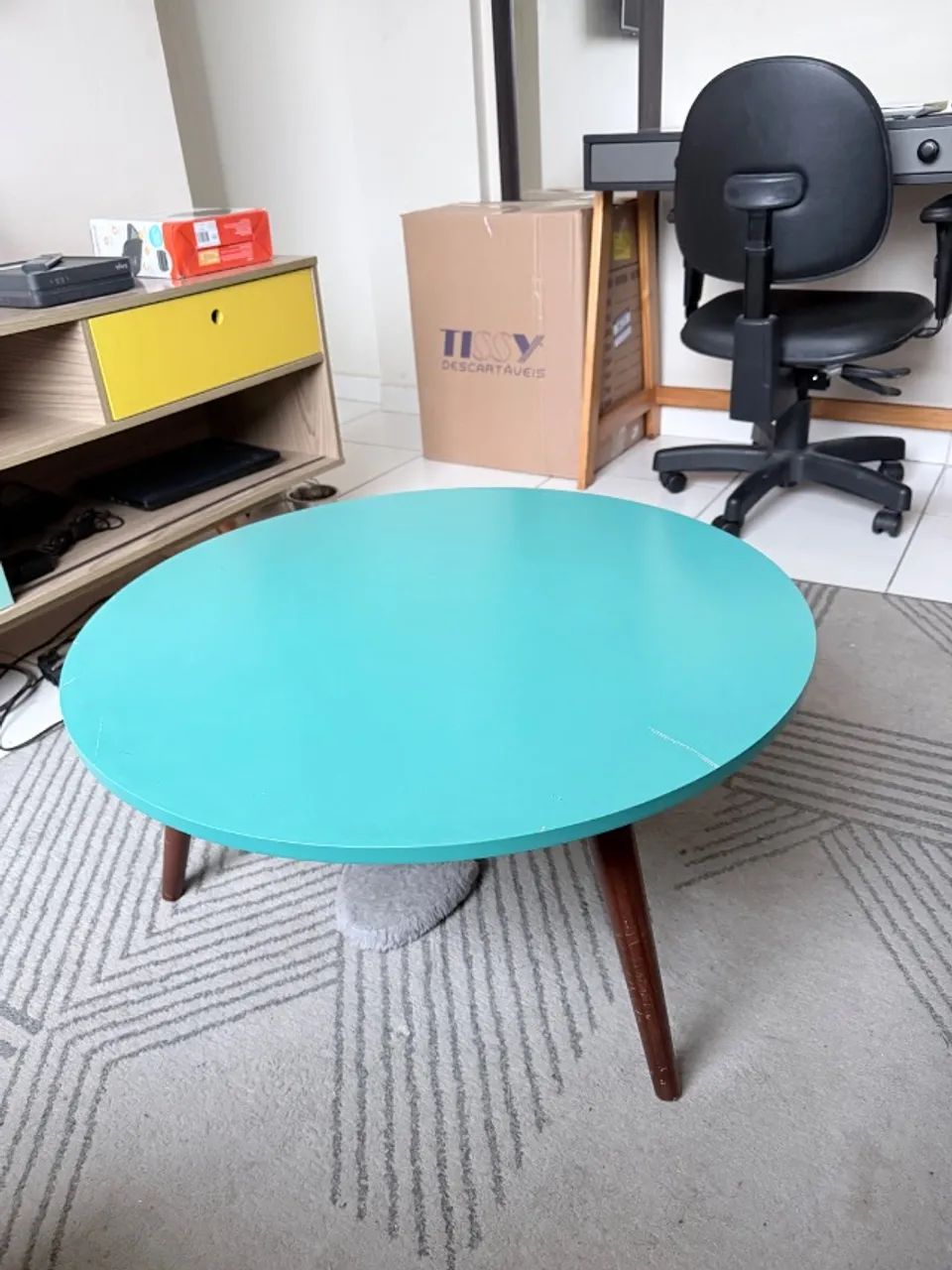 Mesa de centro Azul