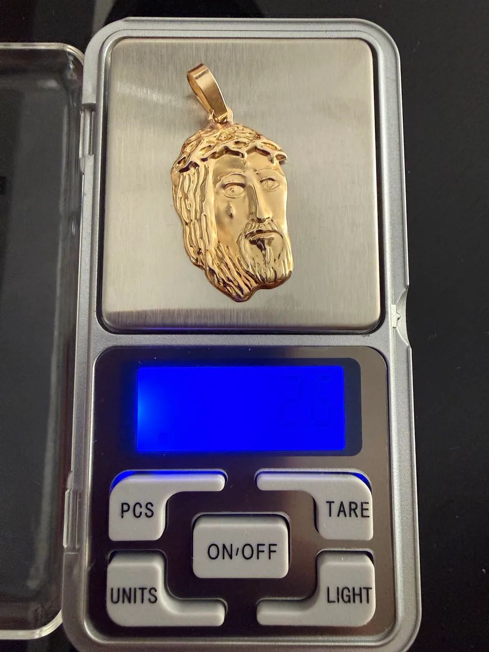 Pingente de ouro 18k, 2,6g