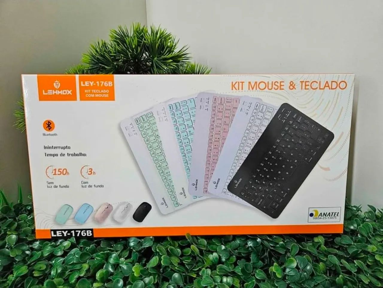 Kit Teclado e Mouse sem fio