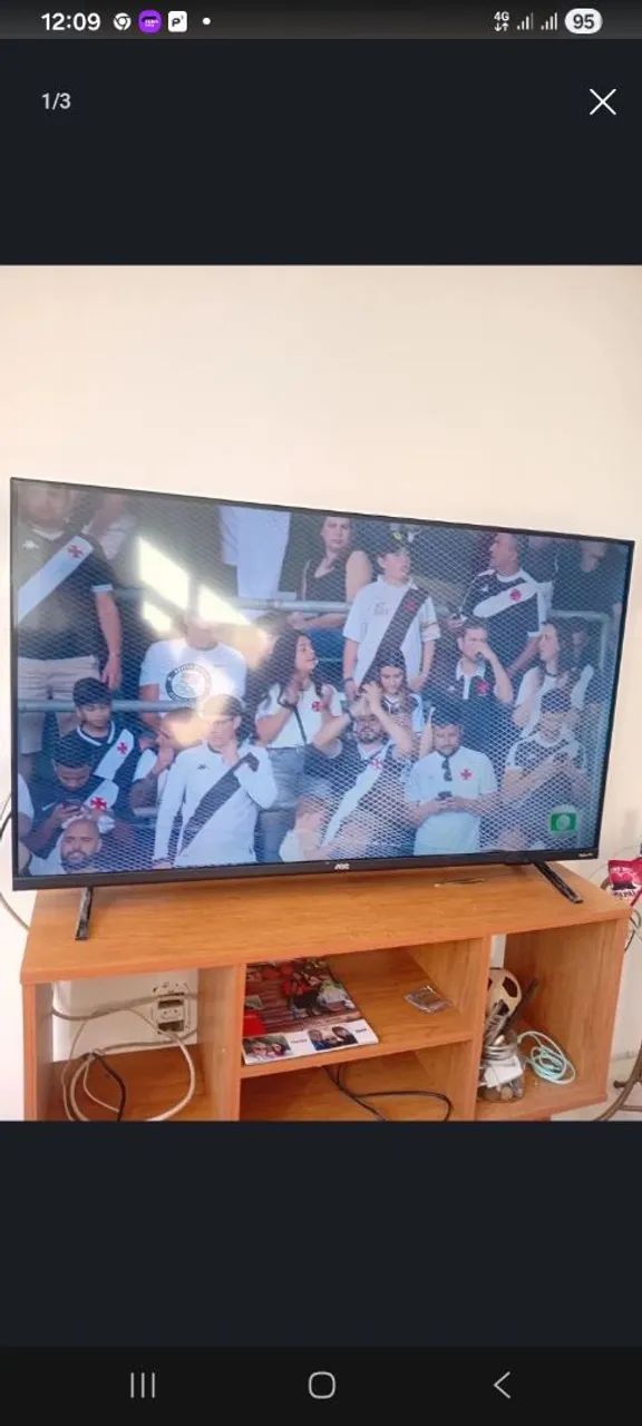 Tv 43 polegadas roku aoc led tv - Foto 2