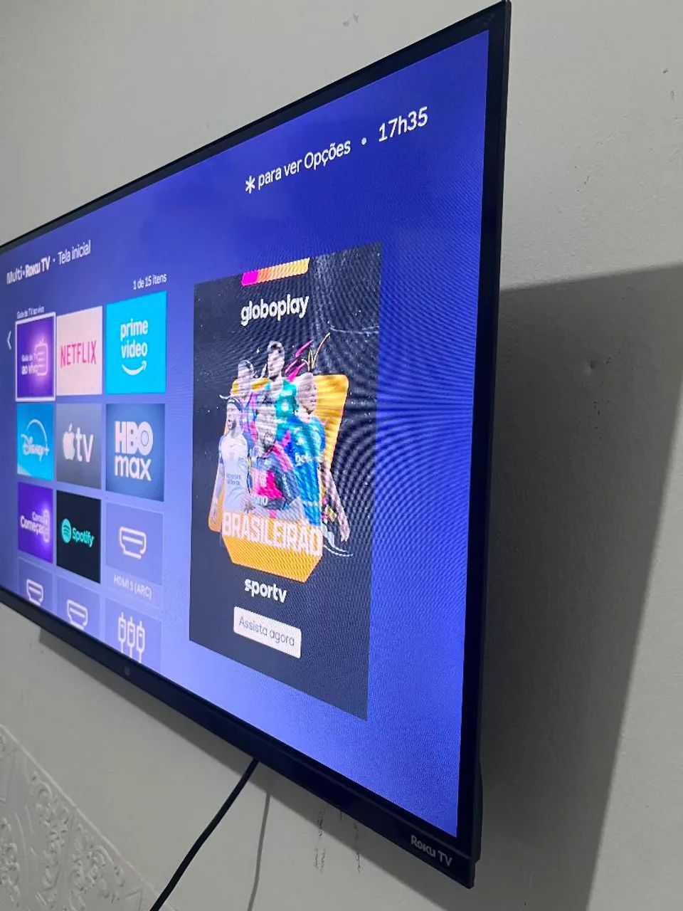 Smart TV HD 32 DLED Wi-fi Roku Multi - Foto 5