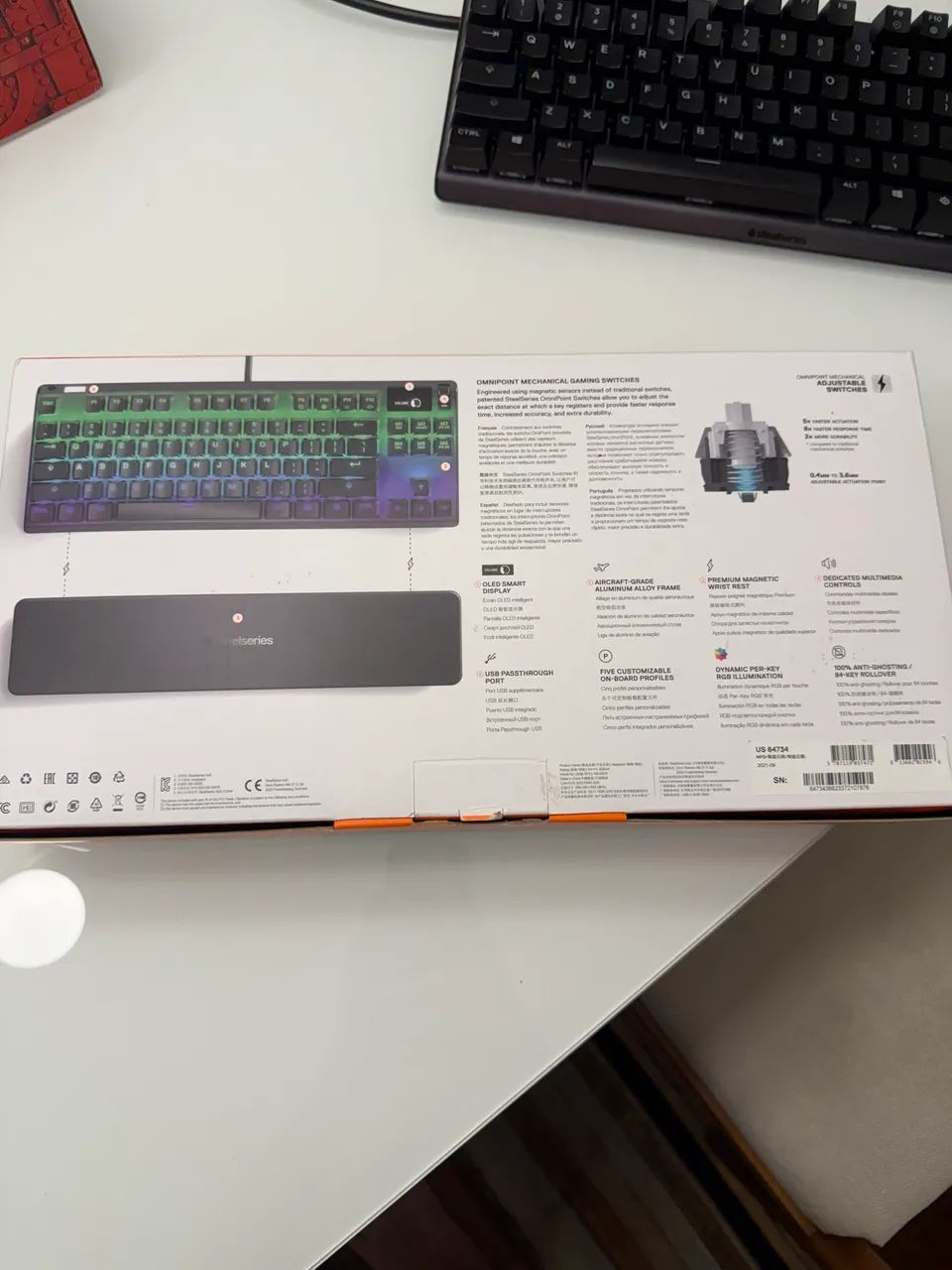 Teclado Mecânico SteelSeries Apex Pro TKL (2019) - Foto 3