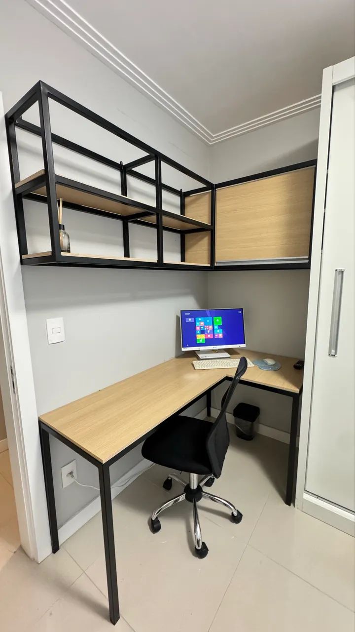 Escrivaninha com prateleiras  - Foto 2