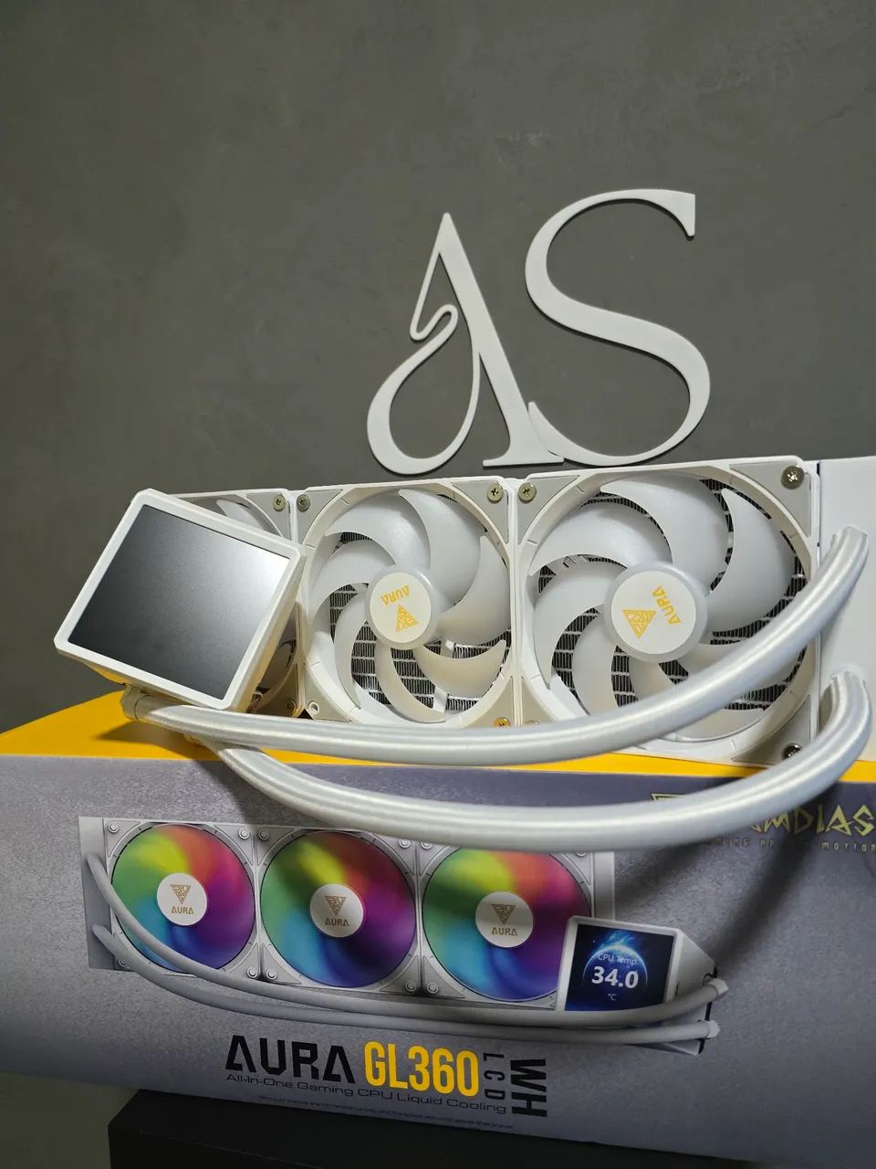 Water Cooler Gamdias Aura GL360 LCD - Foto 4