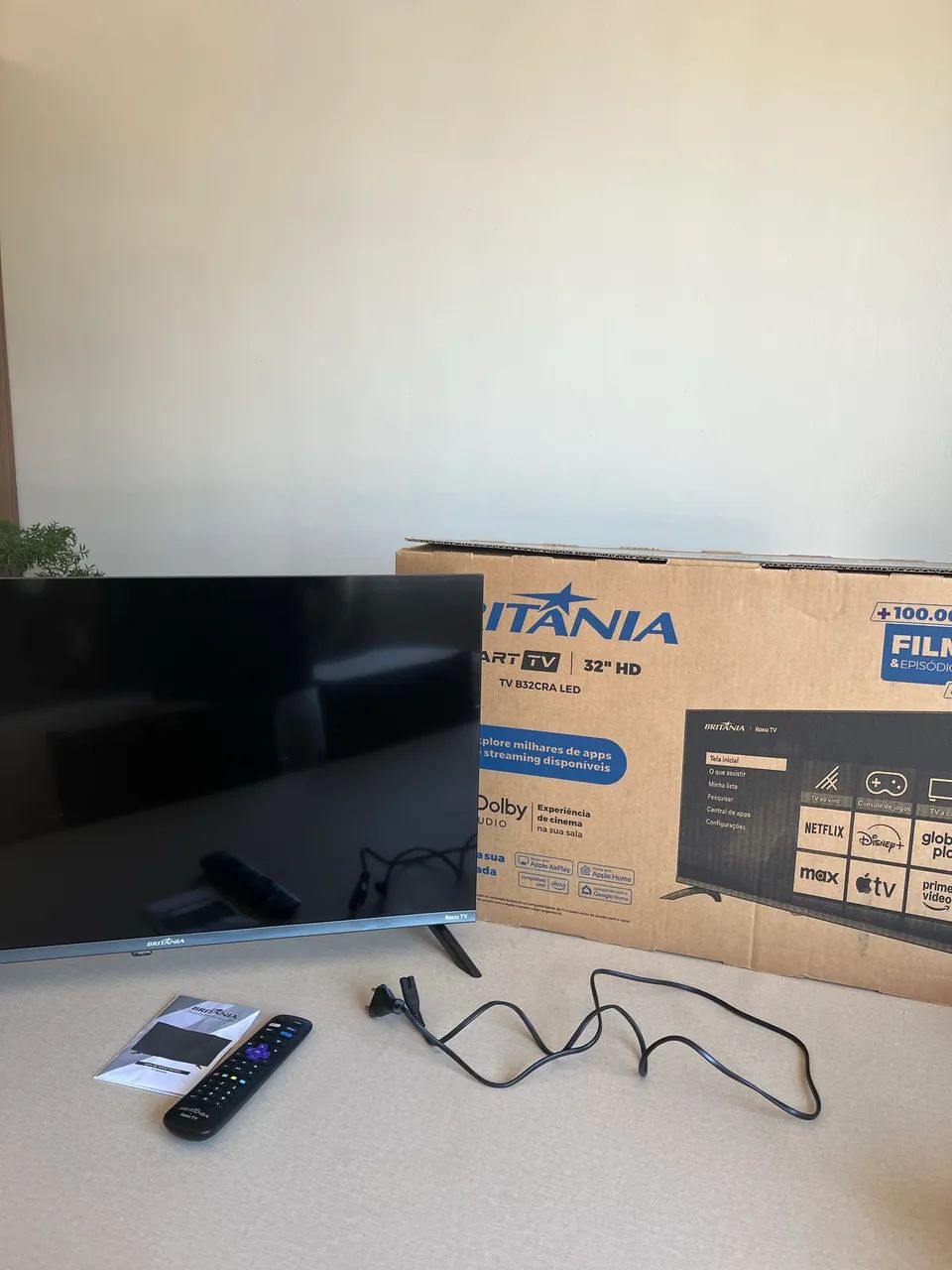 ROKU Tv Britania 32'' HD