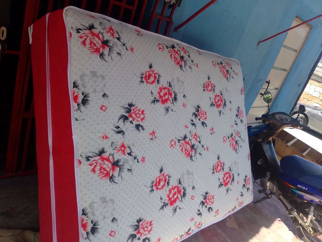 Cama box casal espuma Grossa nova - Foto 3