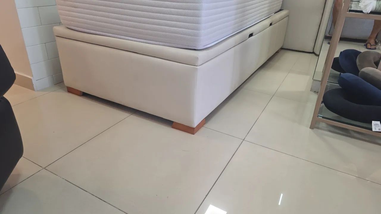 CAMAS, BAÚS, COLCHÃO E CABECEIRAS - Foto 4