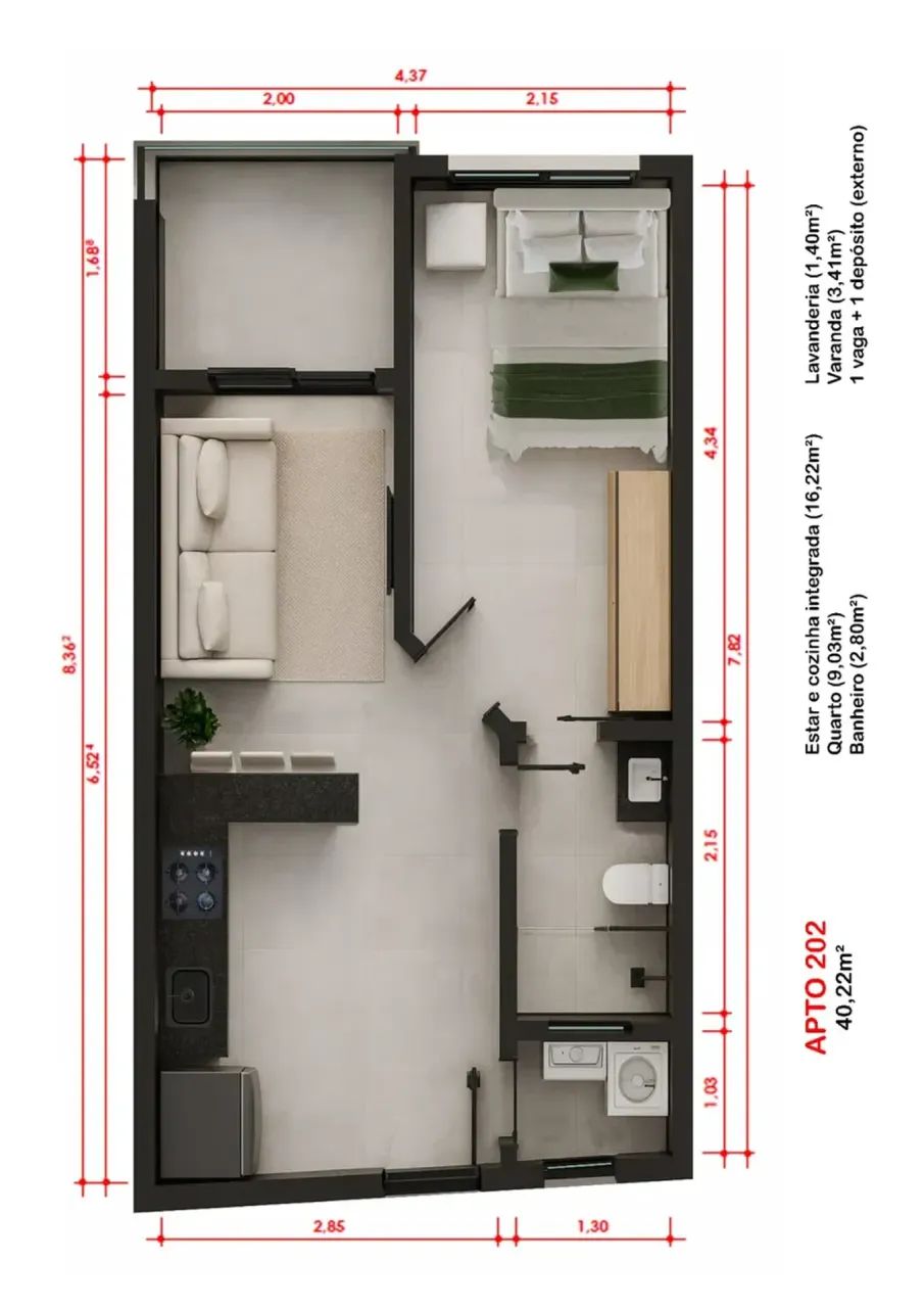 Flat em Obras em Flecheiras Traíri  -  Ceará - Foto 5