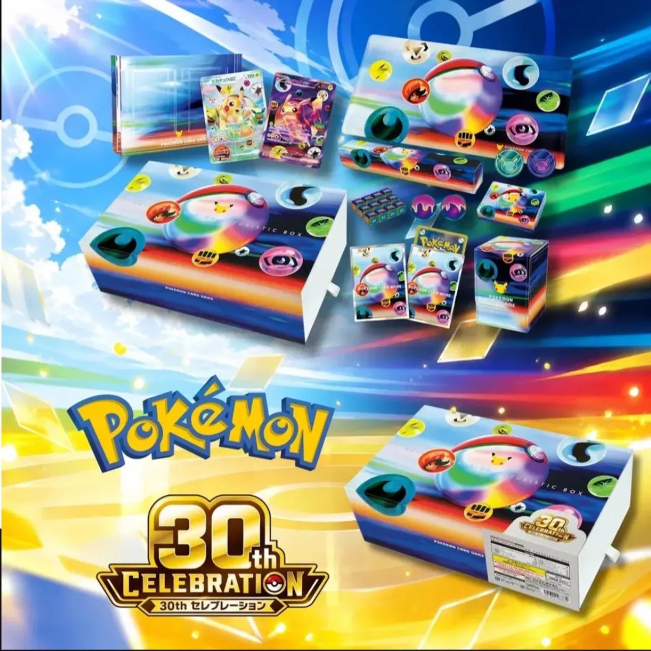 Carta Pokémon Tcg Mega Celebration Futuristic 30 Anos Box