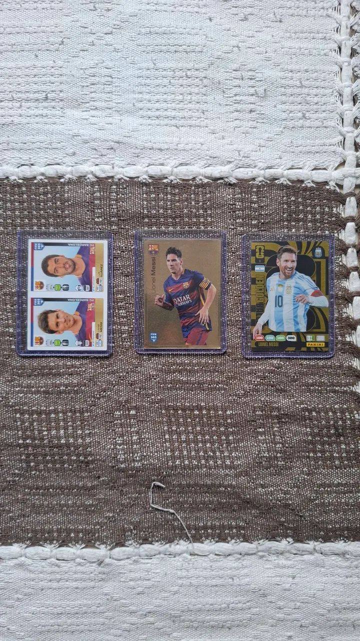 Coleção de Figurinhas e Cards do Messi - Foto 4