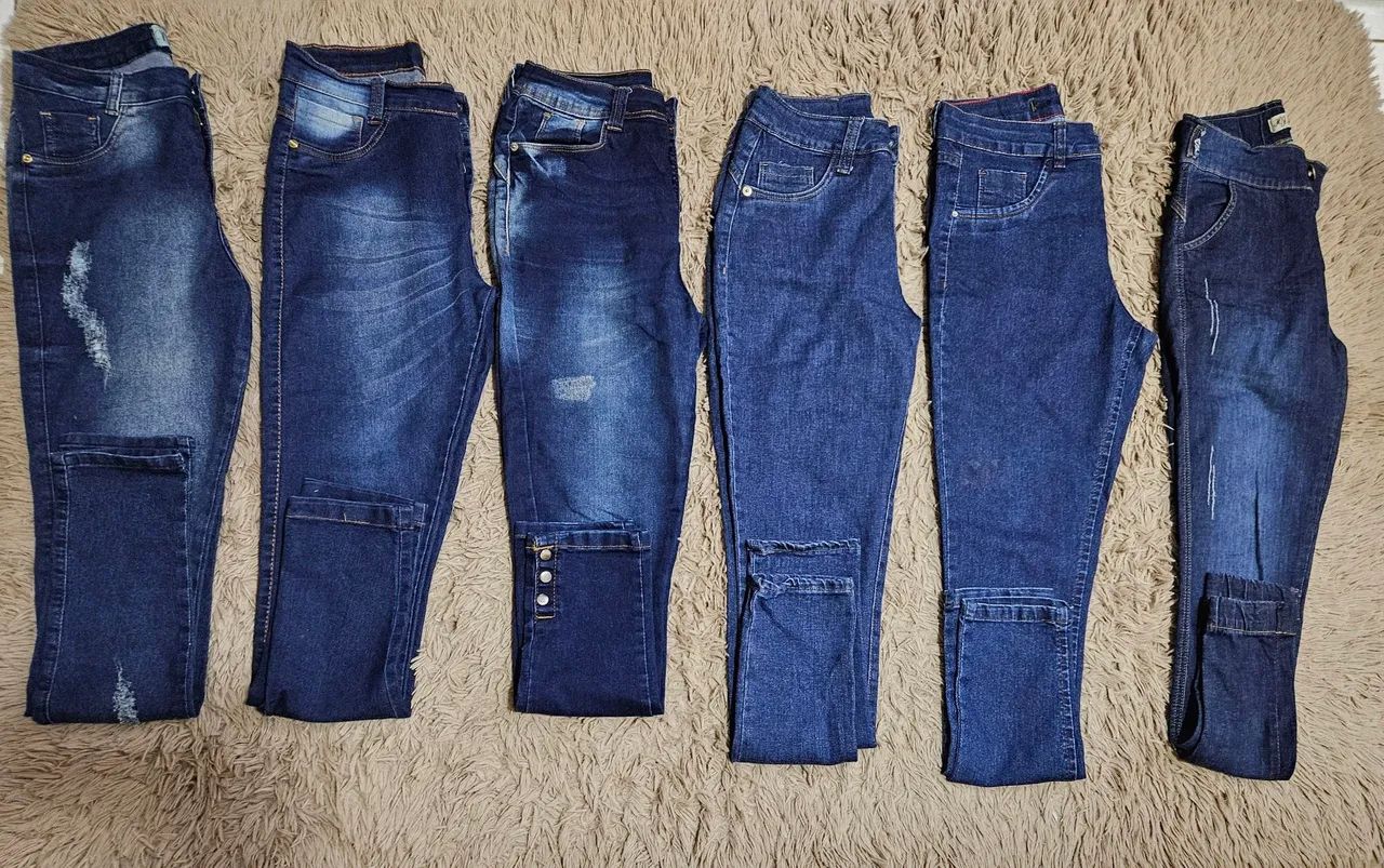 Lote calças jeans 