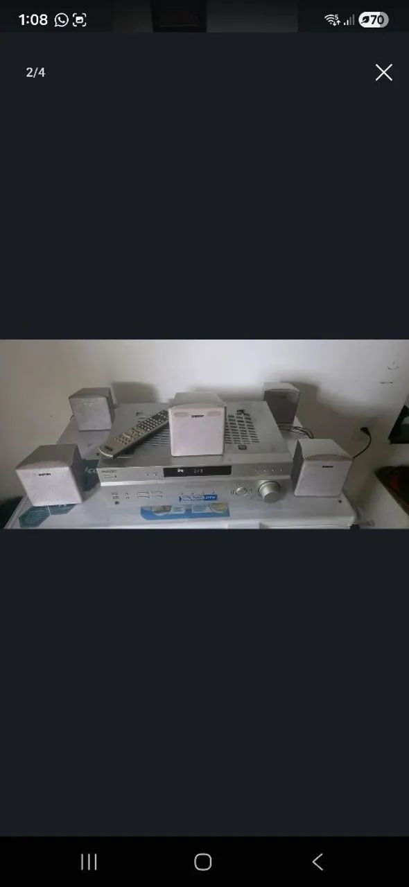 Home Theater Sony Receiver 5.1  - Foto 2