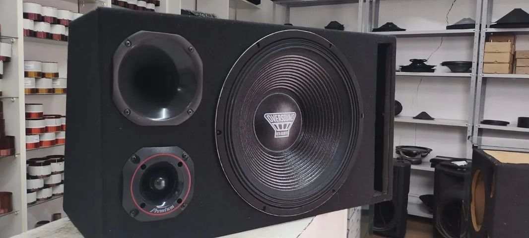 CAIXA TRIO OVERSOUND 550W15 - Foto 2