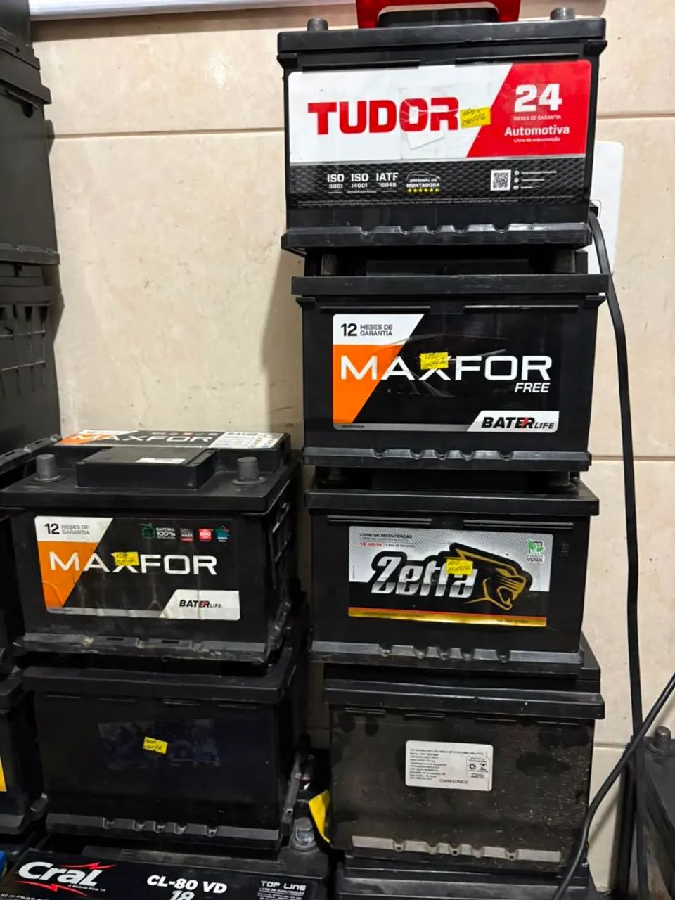 Vendo bateria nova e usada  - Foto 3