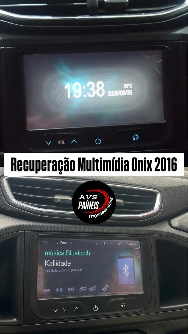 Recuperação de painéis e multimídia 