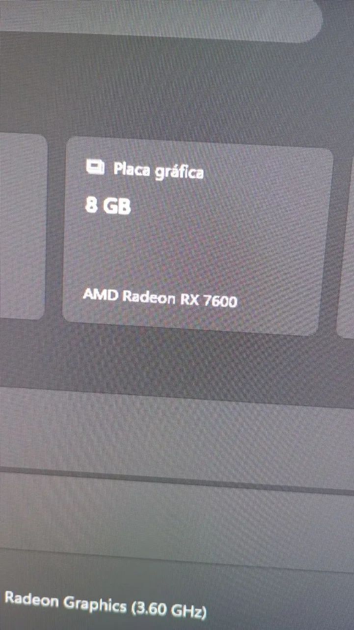 Placa de vídeo RX 7600 8gb - Foto 2