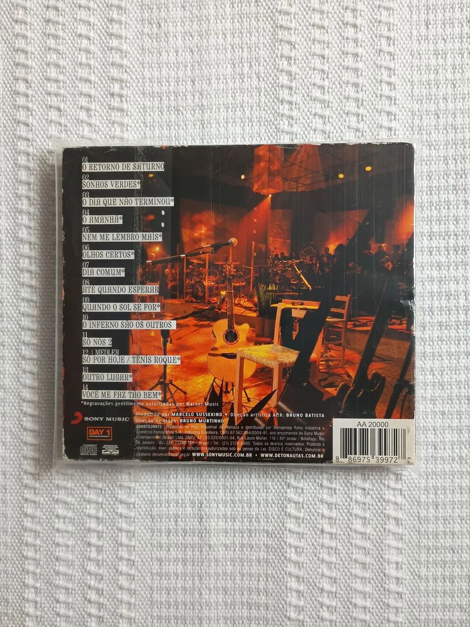 CD ACÚSTICO DETONAUTAS ROQUE CLUBE [DIGIPACK] - Foto 2