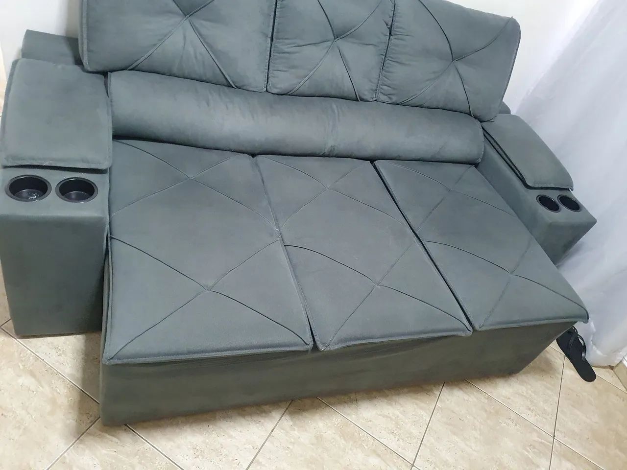 Sofá retrátil reclinável - Foto 2