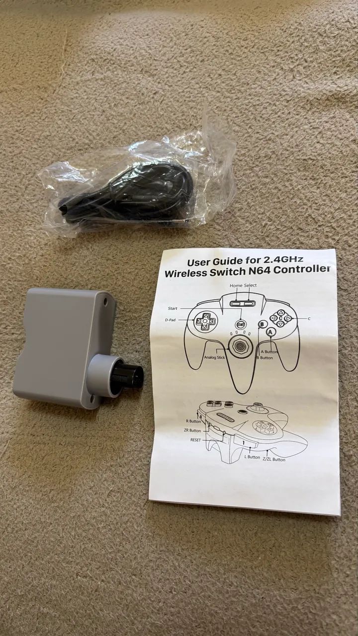 Controle Nintendo 64 sem fio Switch - Foto 3