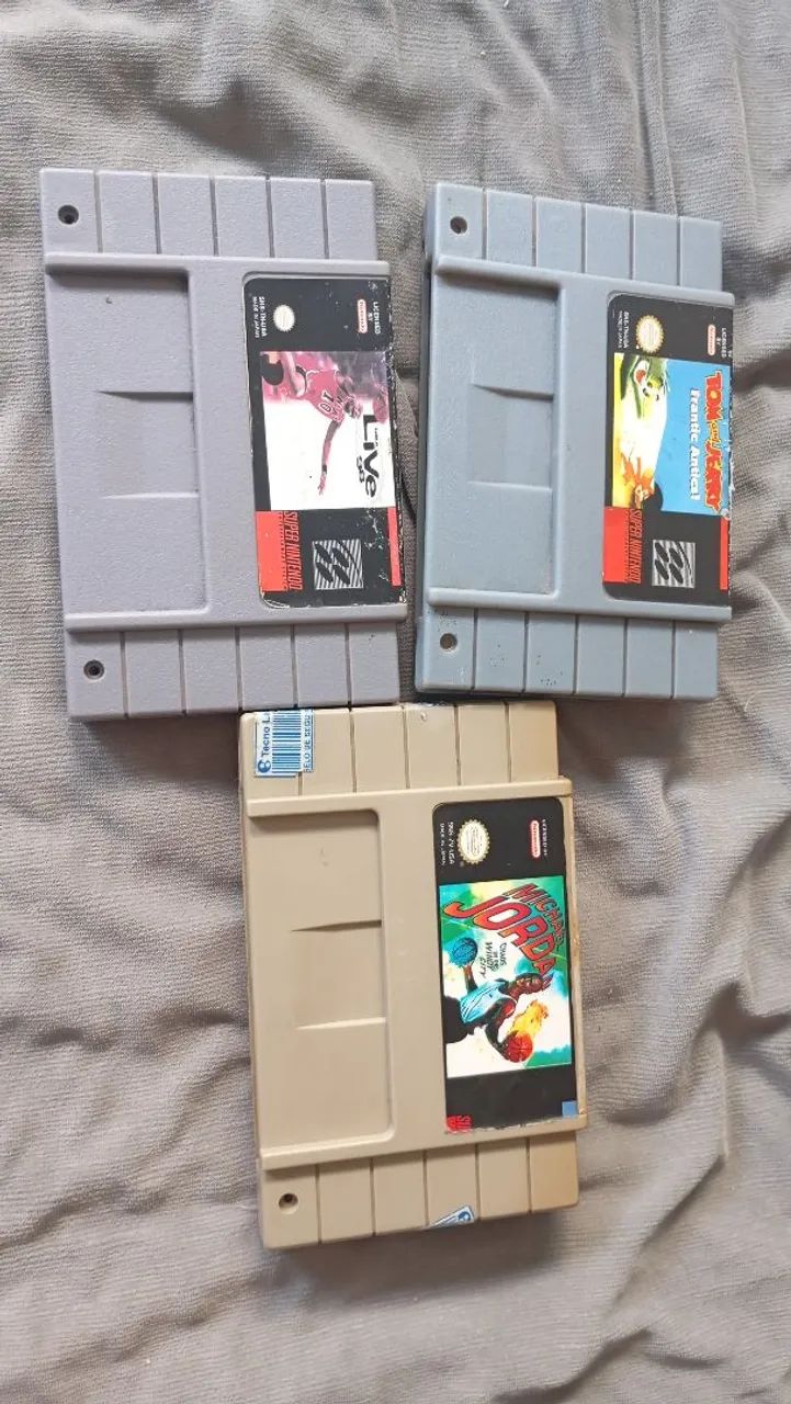 Jogos Super Nintendo paralelos funcionando - Foto 2