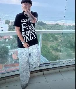 calça moletom camuflada larga - Foto 2