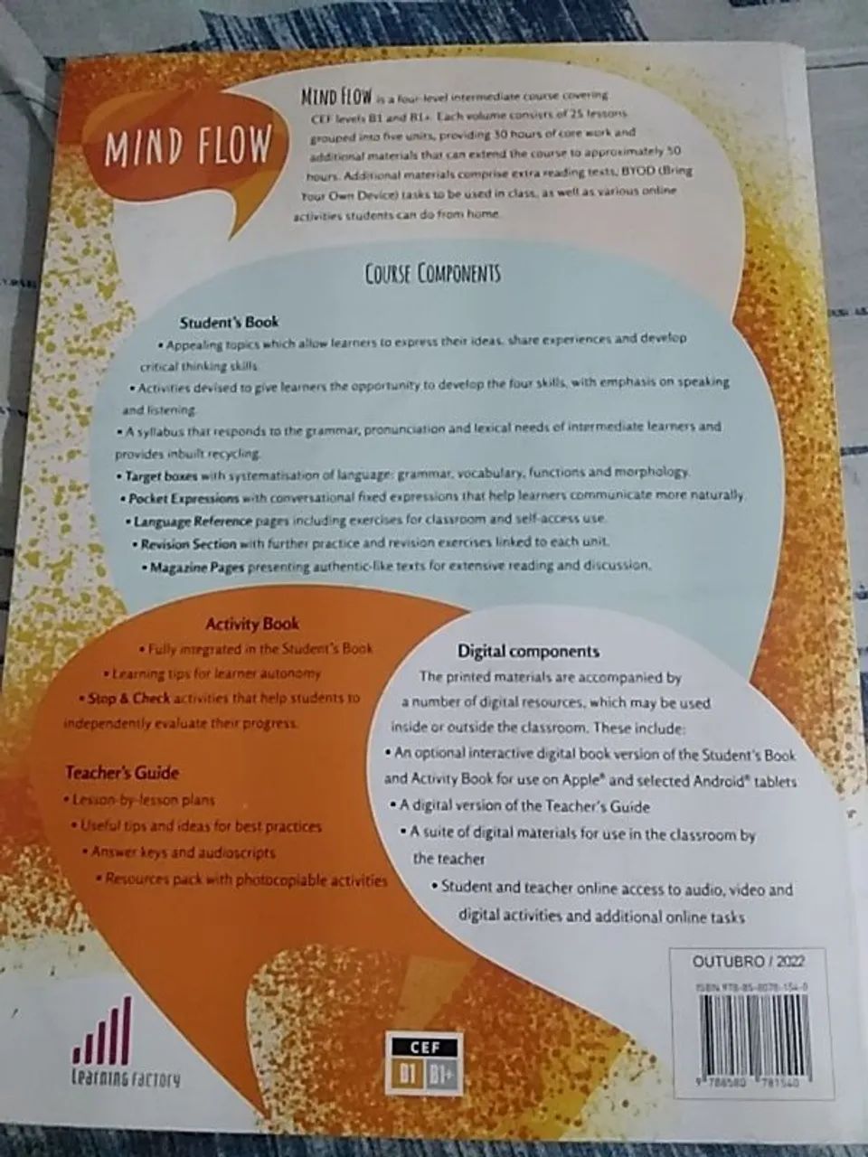 Mind flow 1 livro inglês  - Foto 2