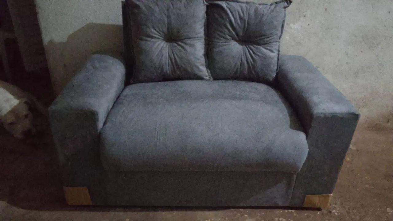Sofa 2 lugares de fábrica  - Foto 2