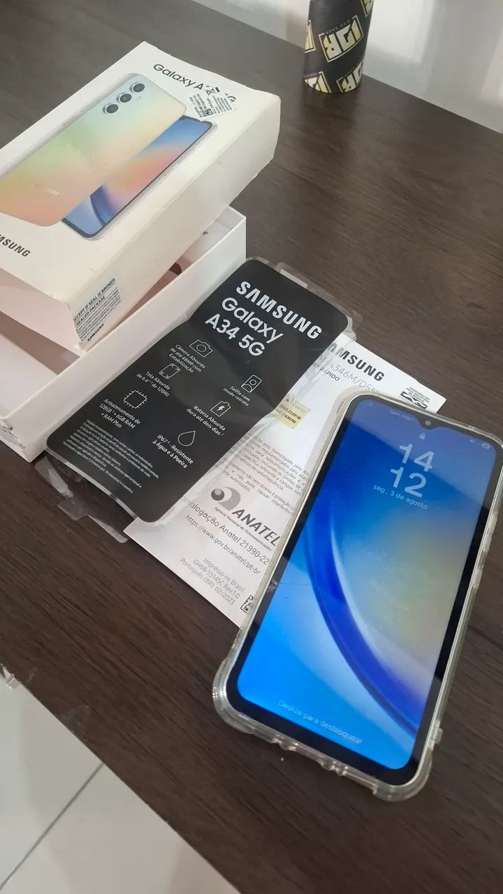 A34 tela não responde ao toque