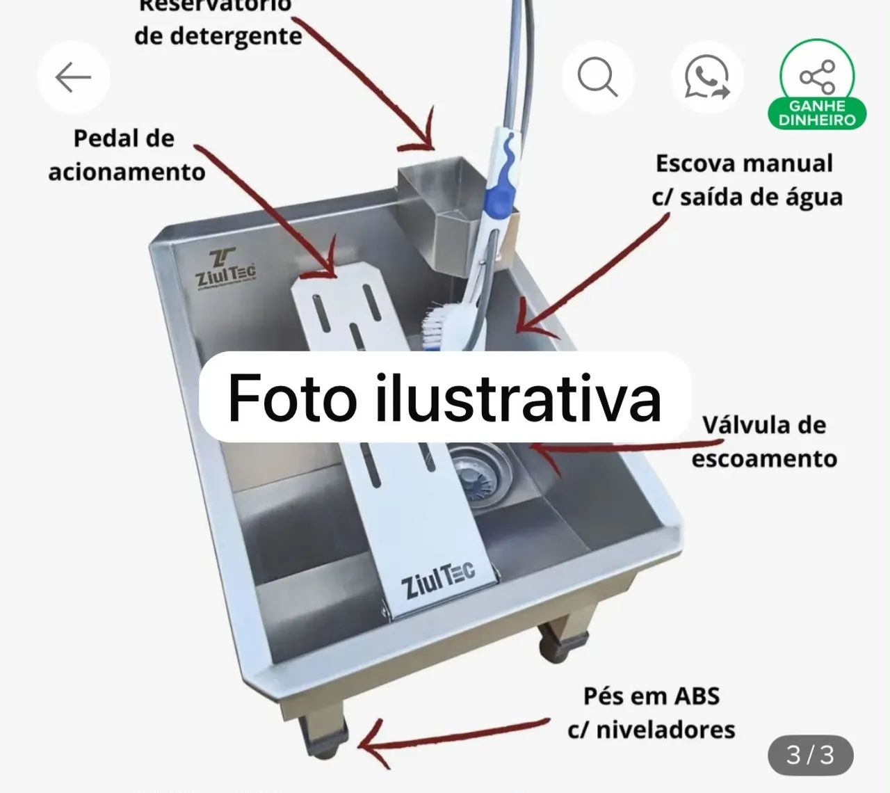 Lava botas e sapatilhas - Foto 4