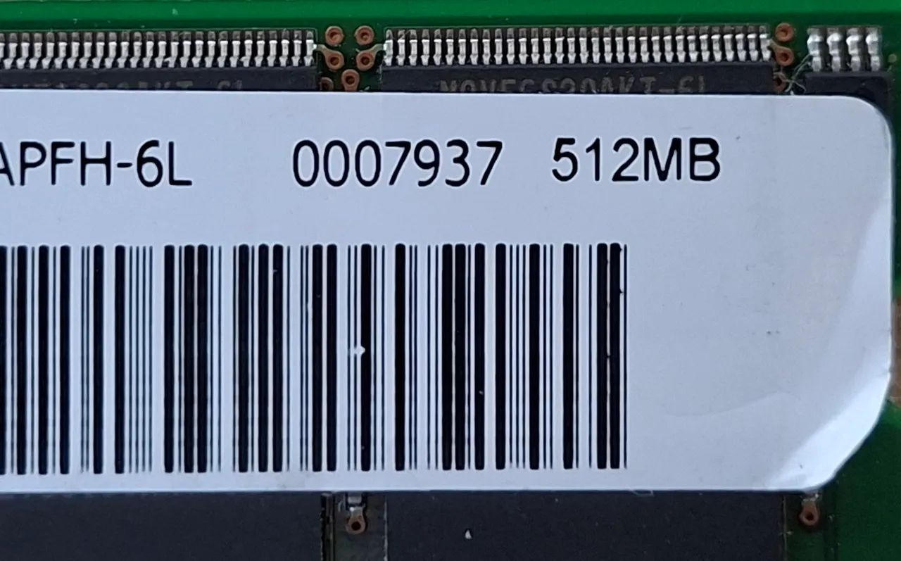 Memória RAM PC133 DIMM 512MB - Foto 2