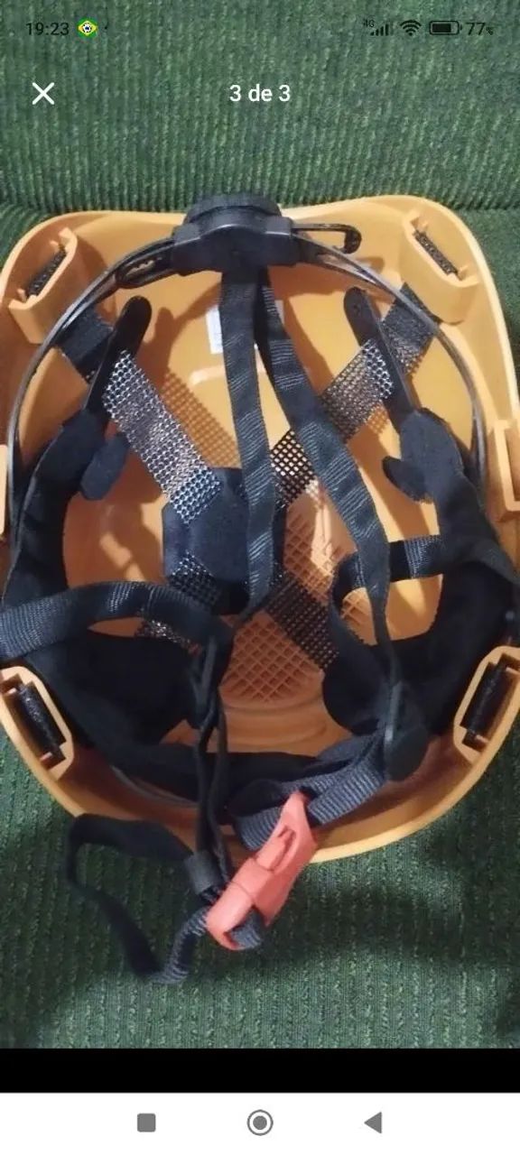 Cinto se segurança e capacete  - Foto 3