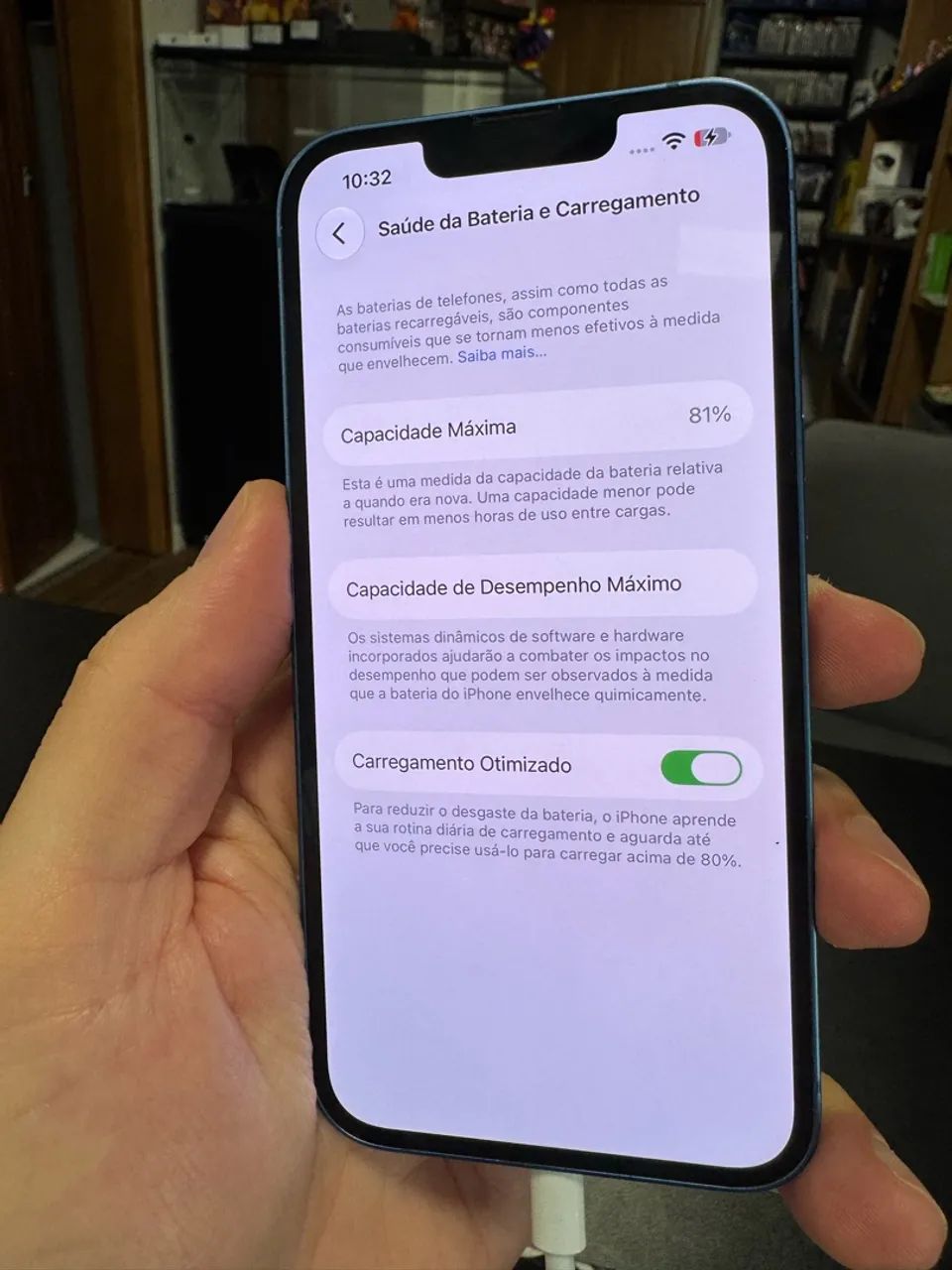 iPhone 13 81% Só Wifi Não tá pegando Chip - Foto 5