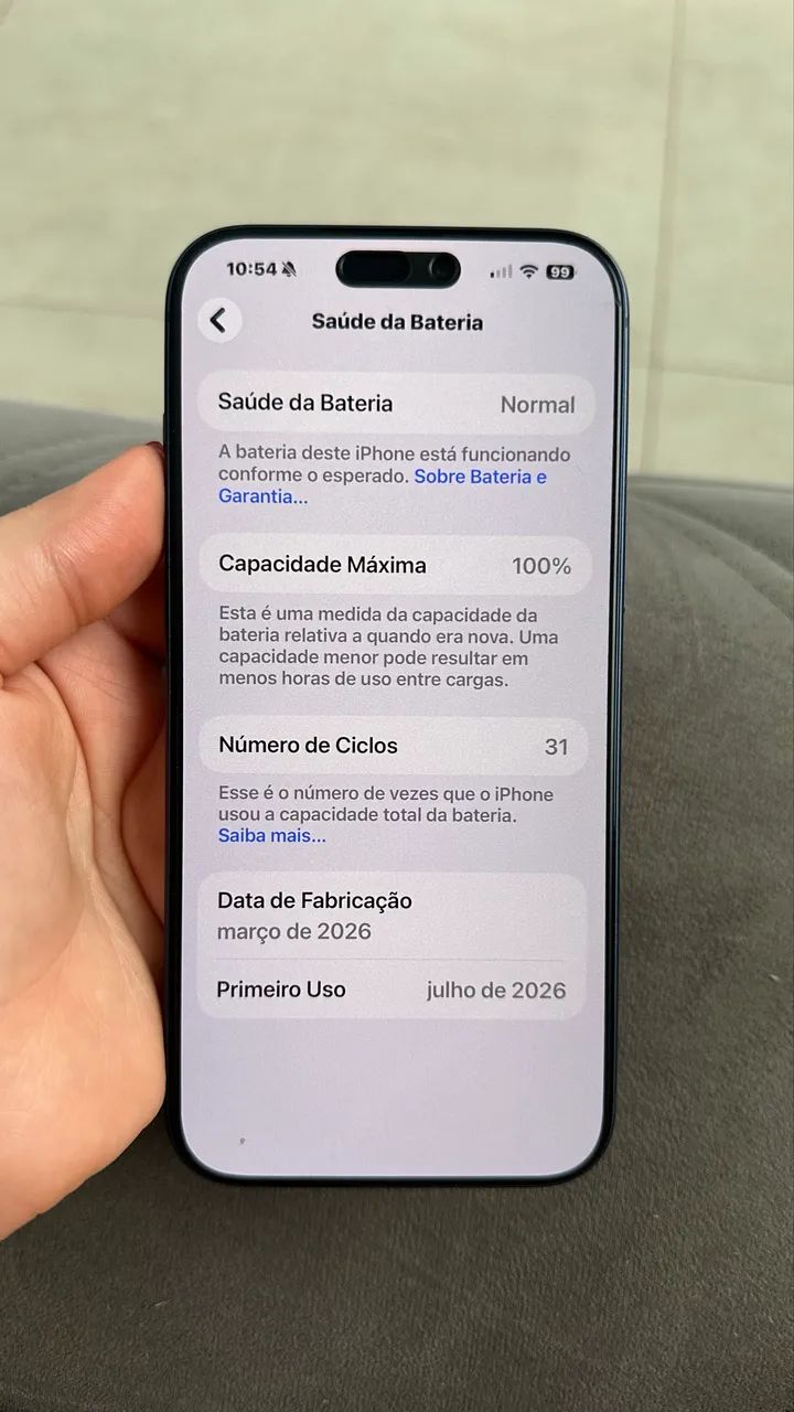 iPhone 17 Pro Max 512GB ? Apenas 2 mês de uso! - Foto 4