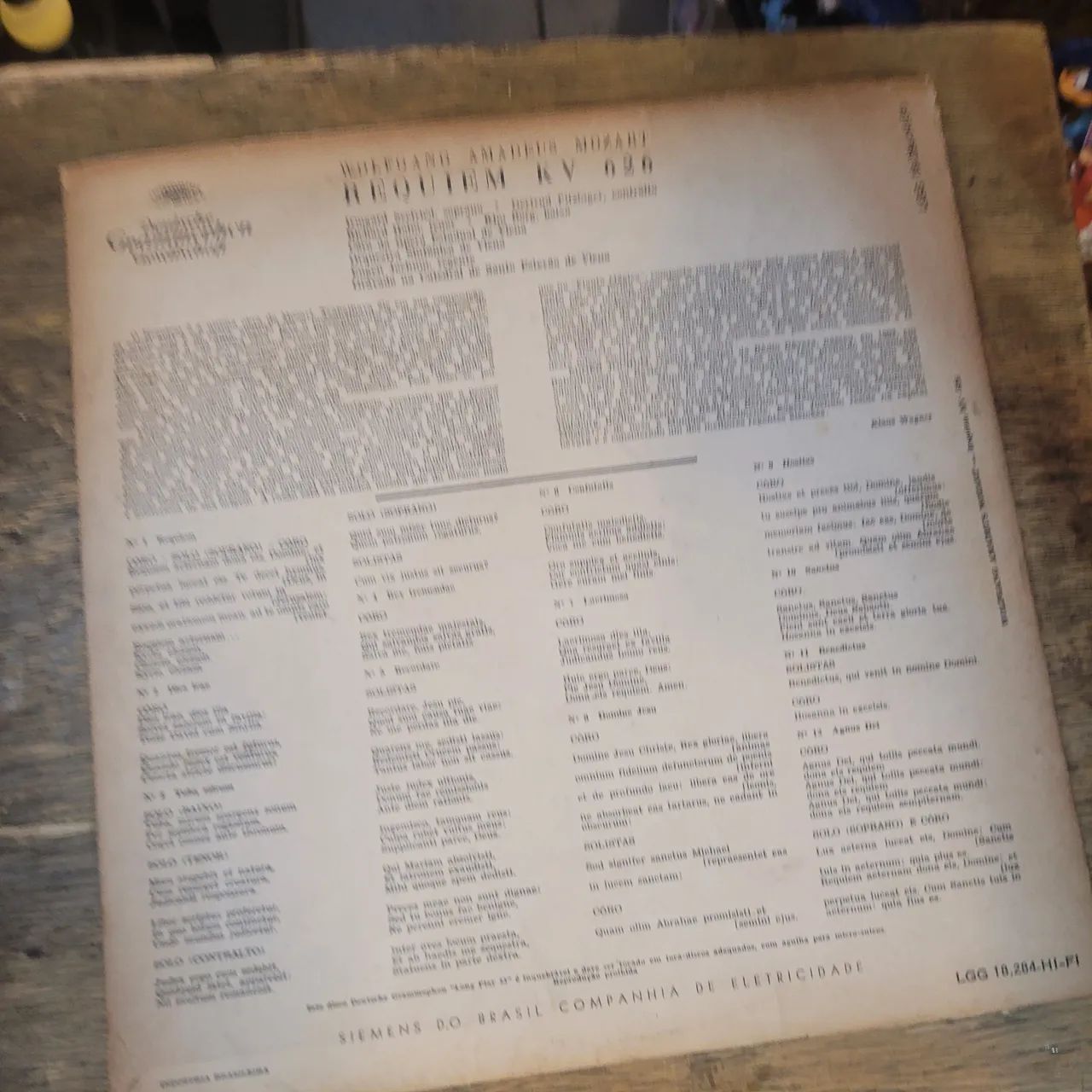 Disco de Vinil Mozart Requiem - Foto 4