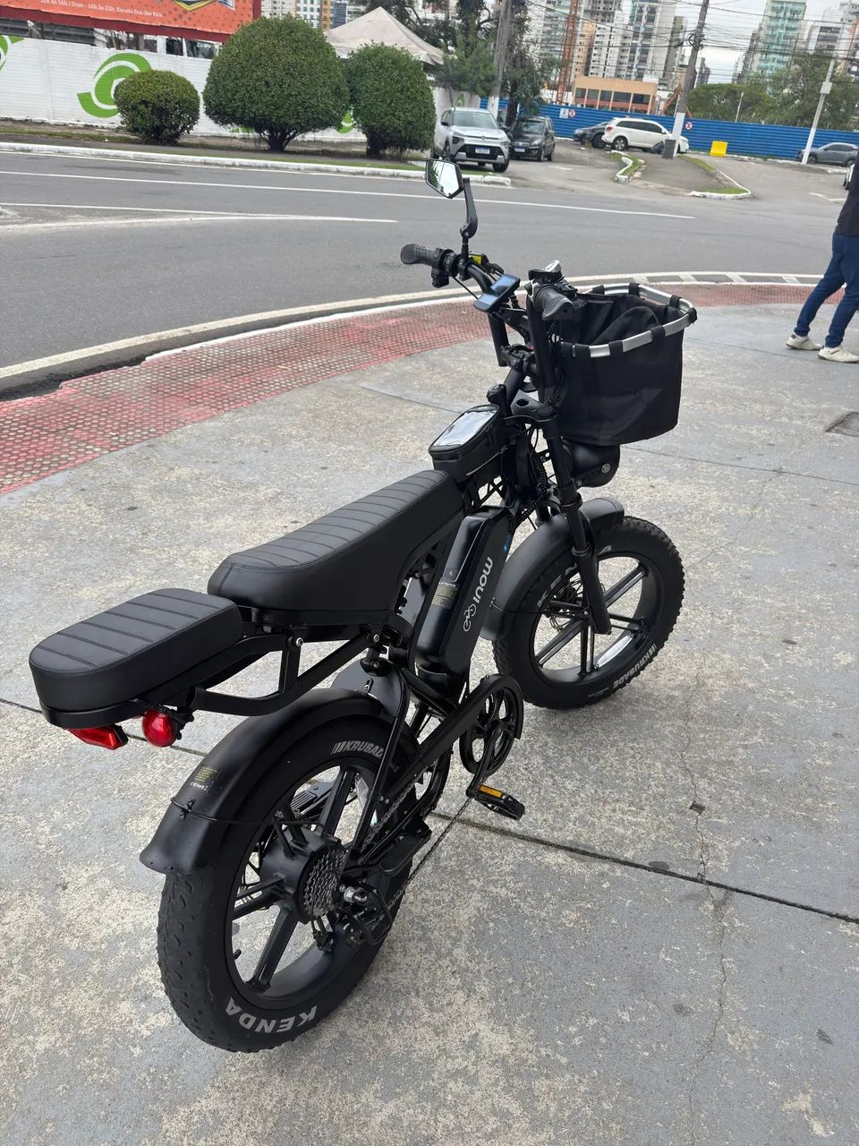 Bicicleta Elétrica BKV20 PRO - Preta - Foto 3