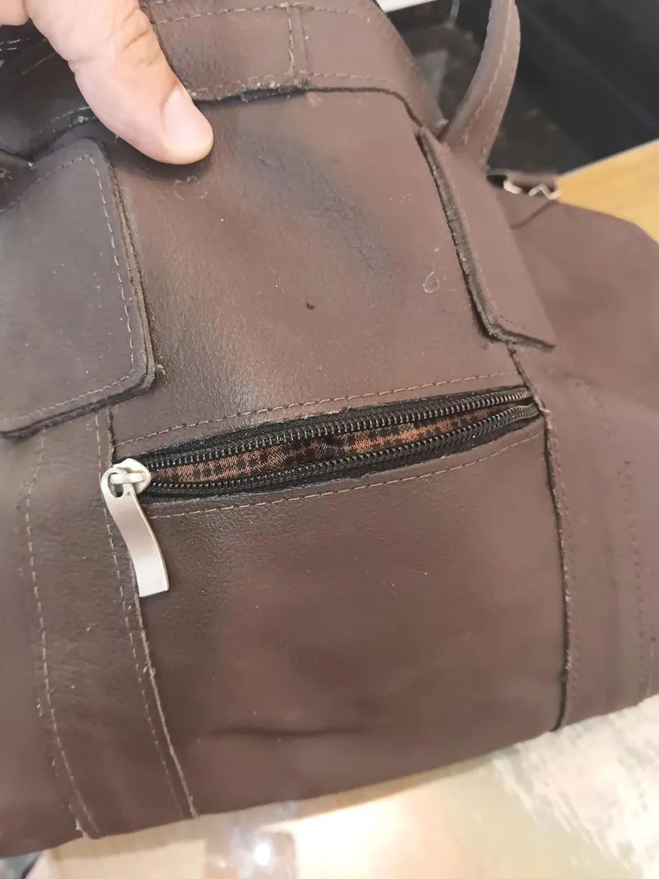 Mala em couro legítimo  - Foto 2